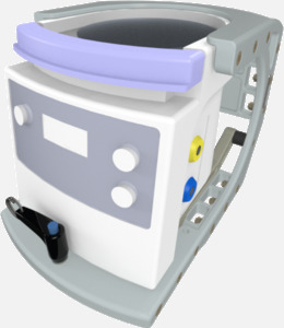 Hillaero MR850 FAA certified Mount for your Air Ambulance Airmed Helicopter or Fixed Wing Aircraft WITH UNITS ISO1